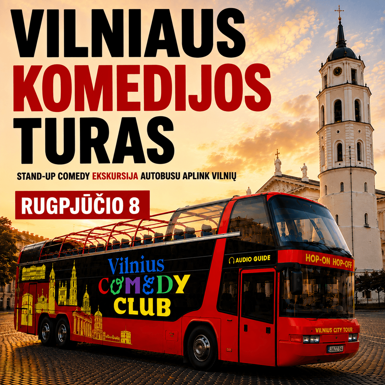 VILNIAUS KOMEDIJOS TURAS SU BUSU
